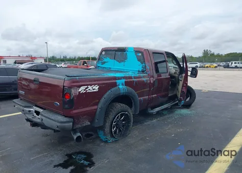 2006 Ford F250 Lariat/Xl/Xlt из США, поврежденный, VIN 1FTSW21P26ED82347